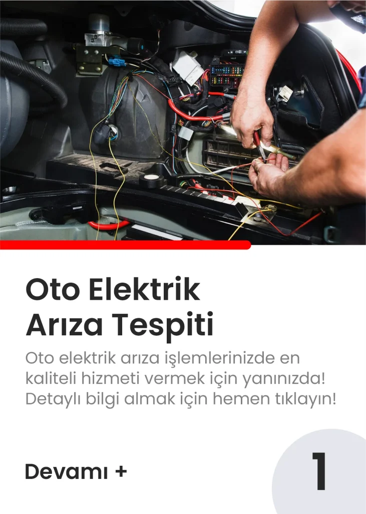 Oto Elektrik Arıza Tespiti